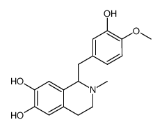 4'-O-methyllaudanosoline Structure