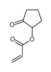 (2-oxocyclopentyl) prop-2-enoate Structure