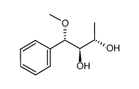 (2S,3R,4S)-(+)-4-methoxy-4-phenyl-2,3-butanediol结构式