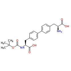BOC-D-4,4-BIPHENYLALANINE结构式