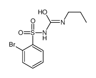 1-(2-bromophenyl)sulfonyl-3-propylurea Structure