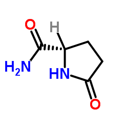 5-Oxo-L-prolinamide Structure