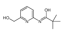 N-[6-(hydroxymethyl)pyridin-2-yl]-2,2-dimethylpropanamide Structure