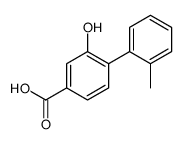 3-hydroxy-4-(2-methylphenyl)benzoic acid Structure