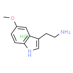 5-methoxy-1H-indole-3-ethylamine hydrochloride Structure