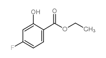 4-氟-2-羟基苯甲酸乙酯结构式