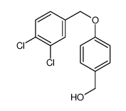 {4-[(3,4-二氯苄基)氧基]苯基}甲醇结构式