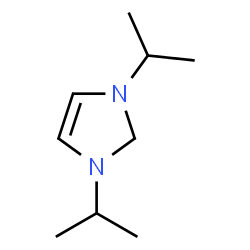 N,N'-1,3-diipropyl-imidazol-2-ylidene Structure