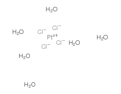 氯铂酸 六水合物结构式