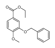 ethyl 4-methoxy-3-phenylmethoxybenzoate结构式