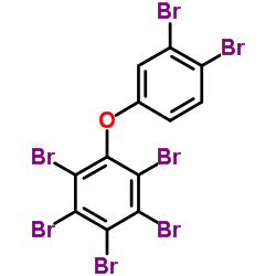 2,3,3',4,4',5,6-七溴联苯醚结构式