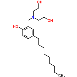 alpha-[bis(2-hydroxyethyl)amino]-4-nonyl-o-cresol Structure