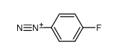 4-Fluoro-benzenediazonium Structure