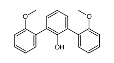 2,6-bis(2-methoxyphenyl)phenol结构式