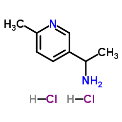 1-(6-methylpyridin-3-yl)ethanamine dihydrochloride Structure