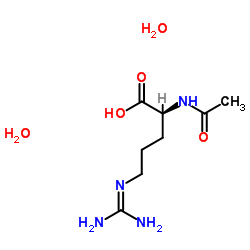 ac-arg-oh 2h2o Structure