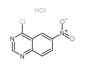 4-氯-6-硝基喹唑啉盐酸盐结构式