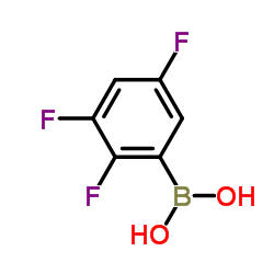 2,3,5-三氟苯硼酸结构式