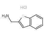 benzo[b]thiophen-2-ylmethyl-ammonium chloride Structure