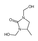 1,3-bis(hydroxymethyl)-4-methylimidazolidin-2-one结构式