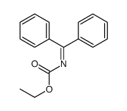Carbamic acid, (diphenylmethylene)-, ethyl ester Structure