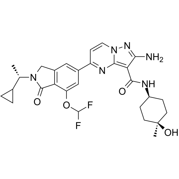 PI3Kγ inhibitor 5结构式
