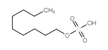 sodium isononyl sulphate Structure