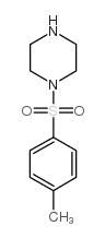 1-(甲苯-4-磺酰基)哌嗪结构式