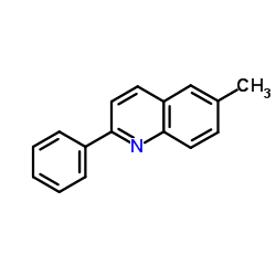6-Methyl-2-phenylquinoline Structure