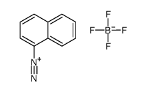 naphthalene-1-diazonium,tetrafluoroborate结构式