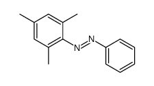 phenyl-(2,4,6-trimethylphenyl)diazene结构式