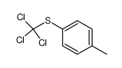 p-tolyltrichloromethylsulfide结构式