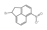 Acenaphthylene,1-bromo-1,2-dihydro-5-nitro-结构式