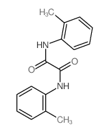 N,N-bis(2-methylphenyl)oxamide Structure