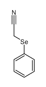 2-phenylselanylacetonitrile结构式
