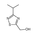 1,2,4-Thiadiazole-5-methanol,3-(1-methylethyl)-(9CI) Structure