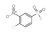 4-chloro-3-nitrobenzenesulfonyl fluoride Structure