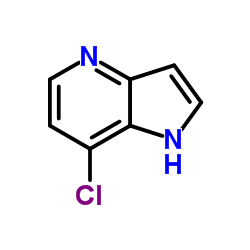 7-氯-1H-吡咯并[3,2-B]吡啶结构式