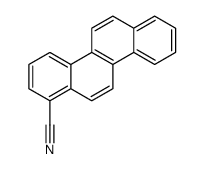 chrysene-1-carbonitrile结构式