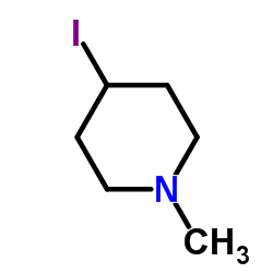 4-Iodo-1-methylpiperidine结构式