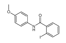 2-iodo-N-(4-methoxyphenyl)benzamide Structure