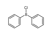 diphenylchloroborane Structure