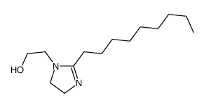 4,5-二氢-2-壬基-1H-咪唑-1-乙醇结构式