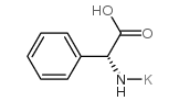 monopotassium (R)-aminophenylacetate Structure