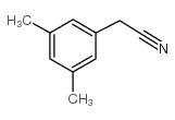 3,5-Dimethylphenylacetonitrile Structure