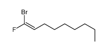 1-bromo-1-fluoronon-1-ene Structure