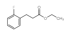 3-(2-氟苯基)丙酸乙酯结构式