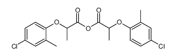 2-(4-Chlor-2-methylphenoxy)propionsaeureanhydrid结构式