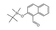 2-(tert-butyldimethylsilyloxy)naphthalene-1-carbaldehyde Structure