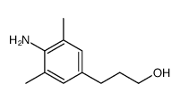 3-(4-amino-3,5-dimethylphenyl)propan-1-ol结构式